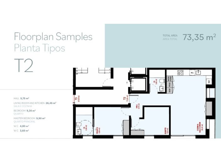 Image No.22-2 Bed Apartment for sale