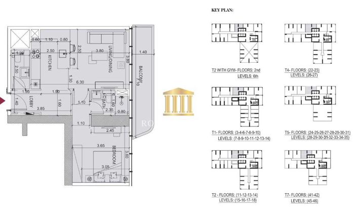 Image No.14-1 Bed Apartment for sale