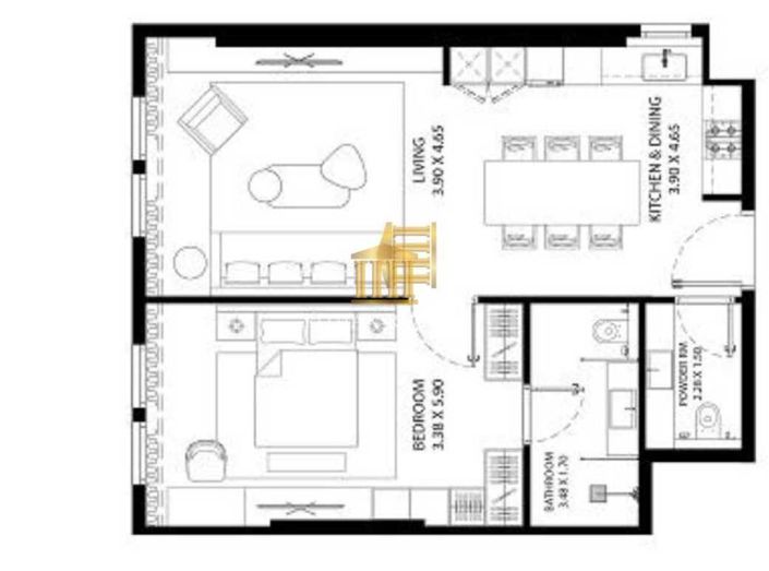 Image No.11-1 Bed Apartment for sale