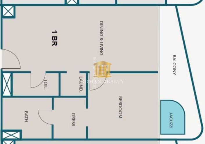 Image No.11-Appartement de 1 chambre à vendre à Dubai