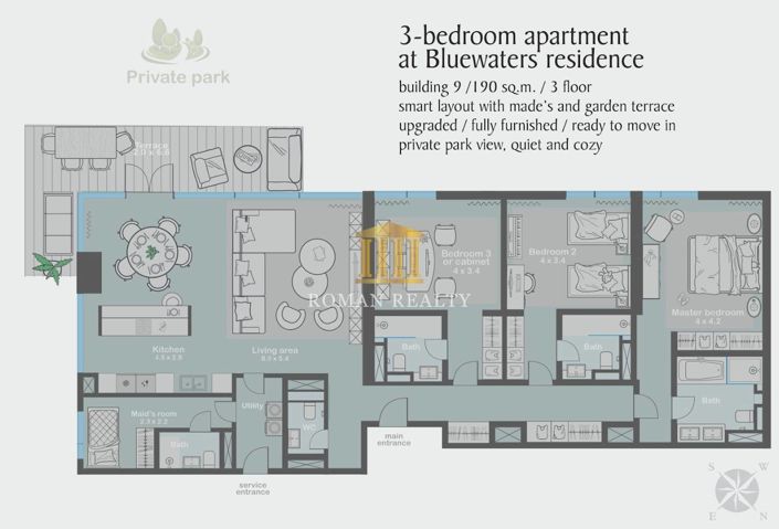 Image No.30-Appartement de 3 chambres à vendre à Dubai