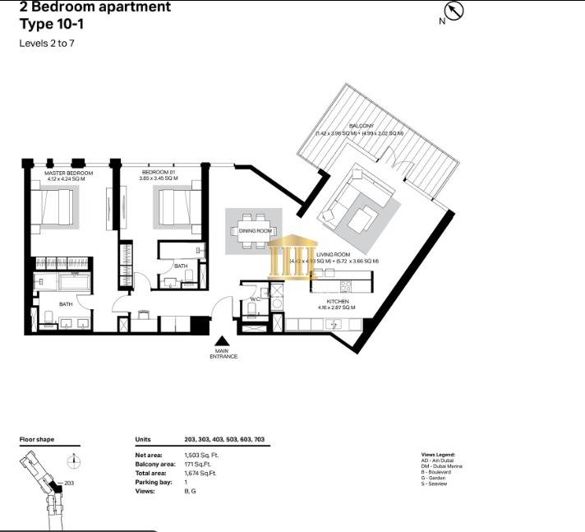 Image No.27-2 Bed Apartment for sale