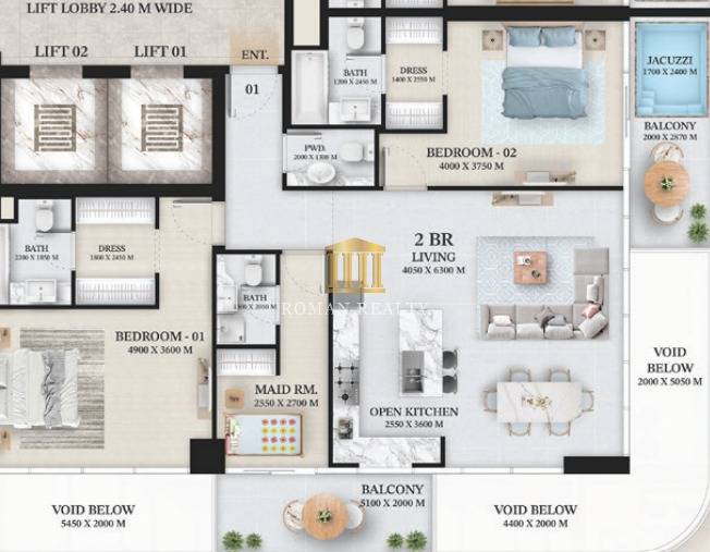 Image No.12-3 Bed Apartment for sale