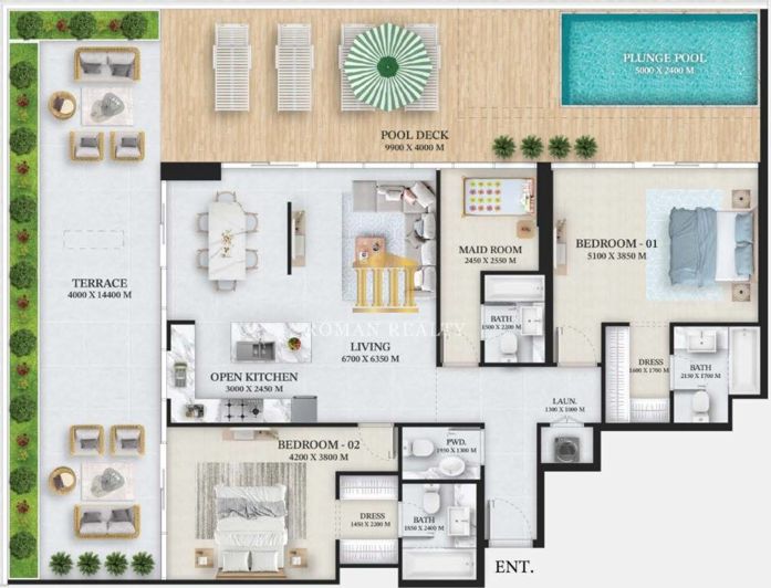 Image No.13-3 Bed Apartment for sale