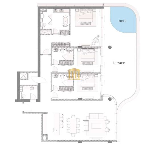 Image No.30-3 Bed Apartment for sale