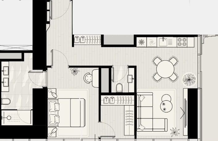 Image No.20-1 Bed Apartment for sale