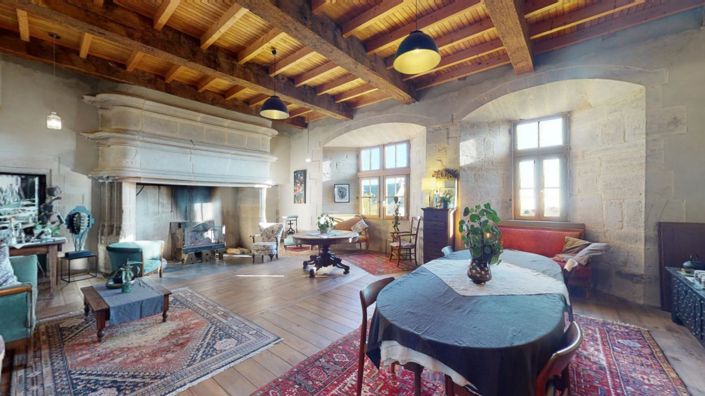 Image No.1-Châteaux de 5 chambres à vendre à Saint-Félix-de-Lunel