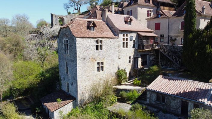 Image No.1-Maison de 8 chambres à vendre à Saint-Cirq-Lapopie