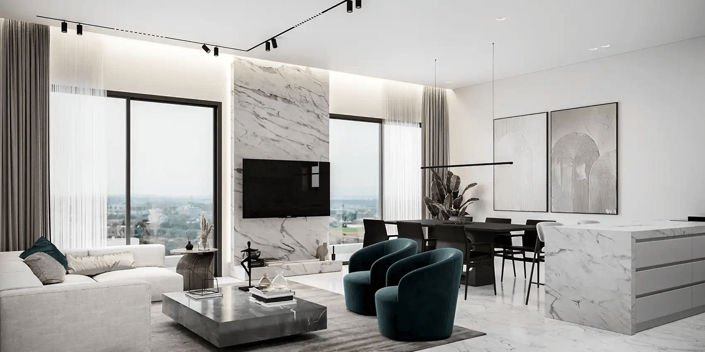 Image No.2-Appartement de 2 chambres à vendre à Geroskipou