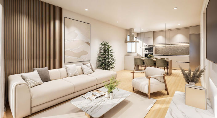 Image No.2-Appartement de 3 chambres à vendre à Kato Paphos