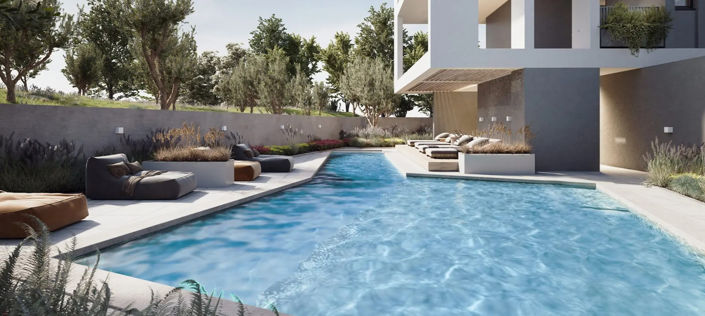 Image No.2-Appartement de 2 chambres à vendre à Agios Athanasios