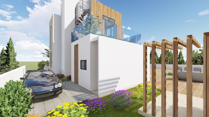 Image No.12-Villa de 4 chambres à vendre à Peyia