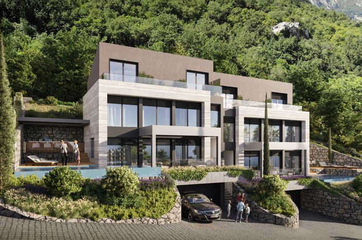 Image No.2-Villa de 4 chambres à vendre à Kotor