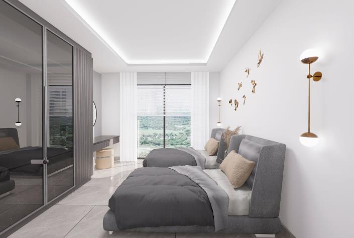 Image No.33-Appartement de 1 chambre à vendre à Mahmutlar