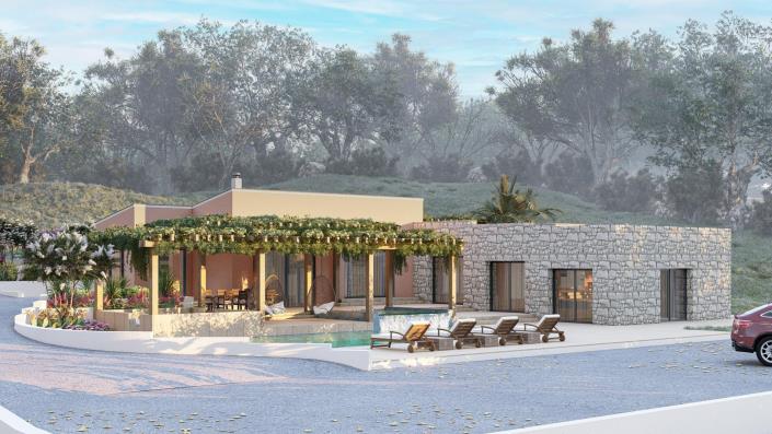 Image No.2-Villa de 3 chambres à vendre à Agios Georgios