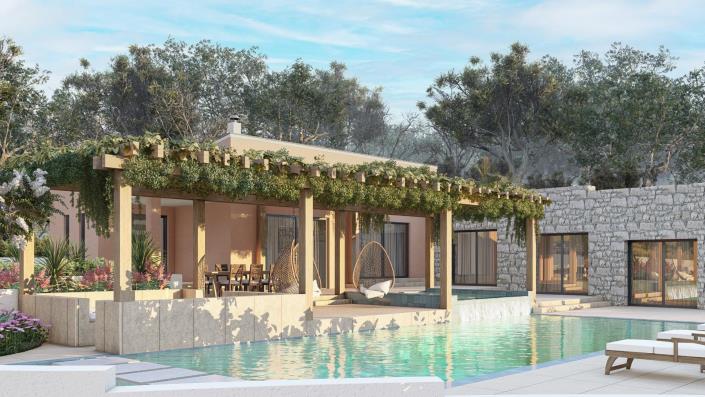 Image No.4-Villa de 3 chambres à vendre à Agios Georgios