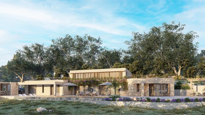 Image No.2-Villa de 4 chambres à vendre à Agios Georgios