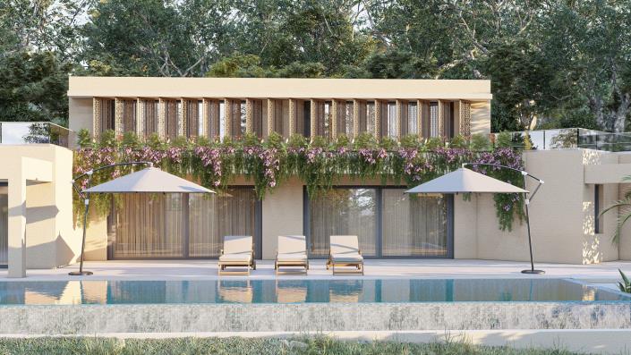 Image No.3-Villa de 4 chambres à vendre à Agios Georgios