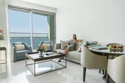 Exclusive-Seafront-Living-in-Limassol--Cyprus-Living-room-with-a-view