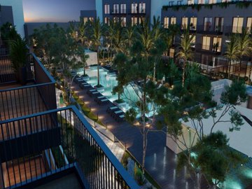 oakley-square-residences-podium-aerial-view