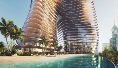 bugatti-residences-by-binghatti-riviera-pool