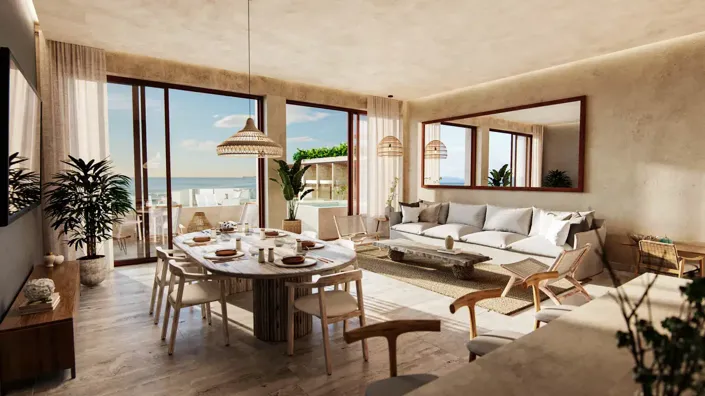 Image No.1-Propriété de 2 chambres à vendre à Puerto Morelos