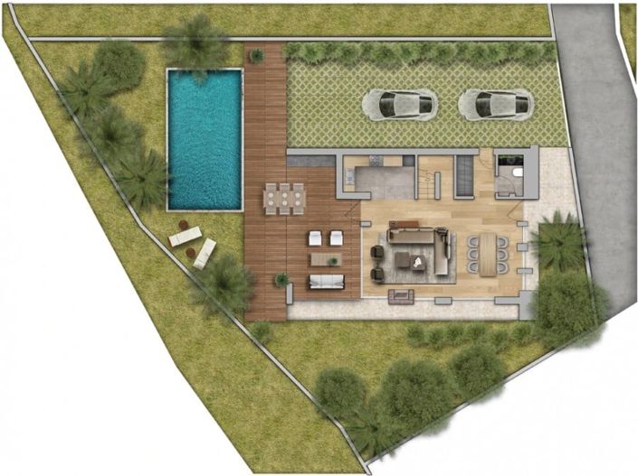 Image No.2-Maison de 4 chambres à vendre à Limassol