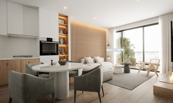 Image No.2-Appartement de 1 chambre à vendre à Agios Athanasios