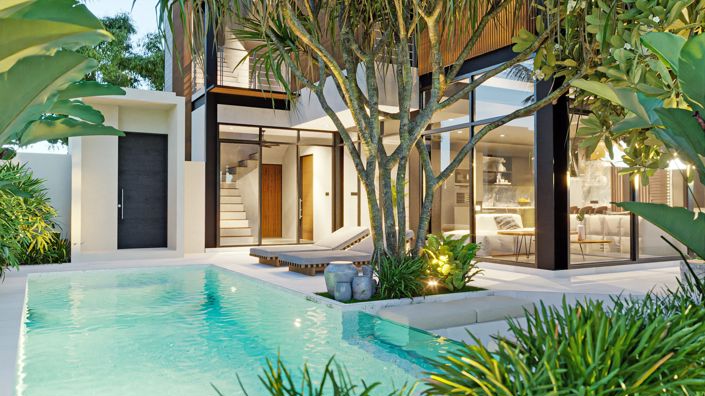 Image No.1-Villa de 4 chambres à vendre à Bali