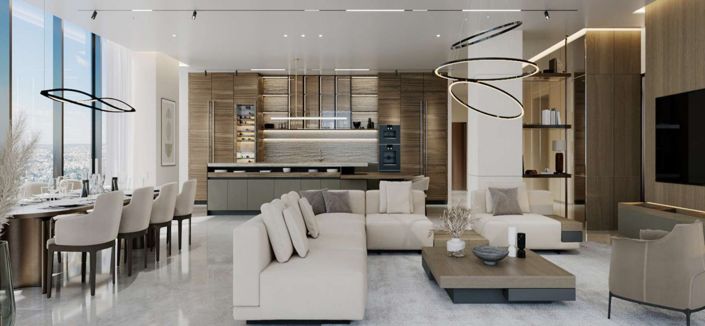 Image No.2-Appartement de 2 chambres à vendre à Agios Tychonas