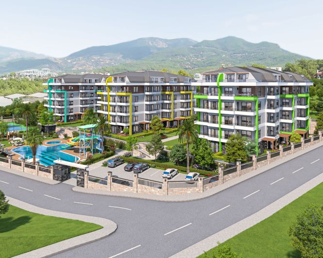 Image No.1-Appartement de 2 chambres à vendre à Alanya
