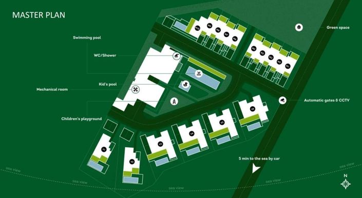 Image No.4-Appartement de 2 chambres à vendre à Koloni