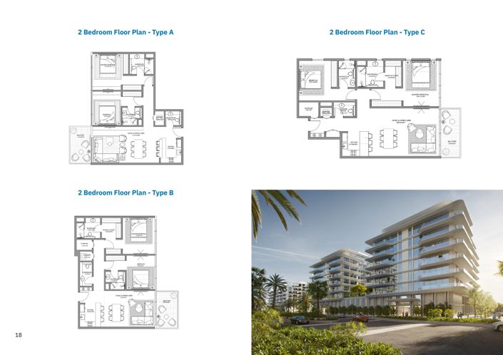 Image No.2-Propriété de 2 chambres à vendre à Sharjah
