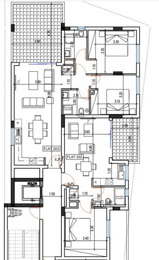 Image No.4-Propriété de 1 chambre à vendre à Leivadia