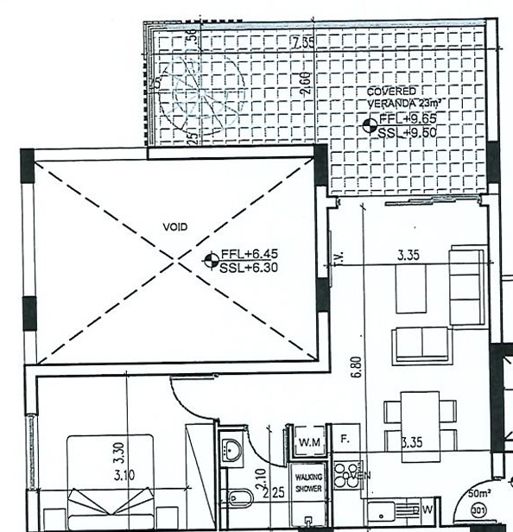 Image No.6-Propriété de 1 chambre à vendre à Aradippou