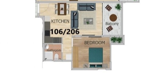 Image No.9-1 Bed Property for sale