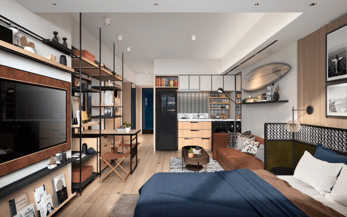 Image No.2-1 Bed Property for sale