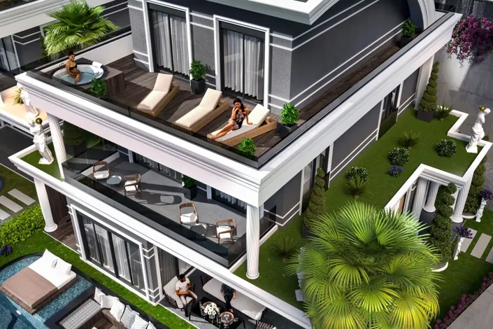 Image No.6-Propriété de 5 chambres à vendre à Alanya