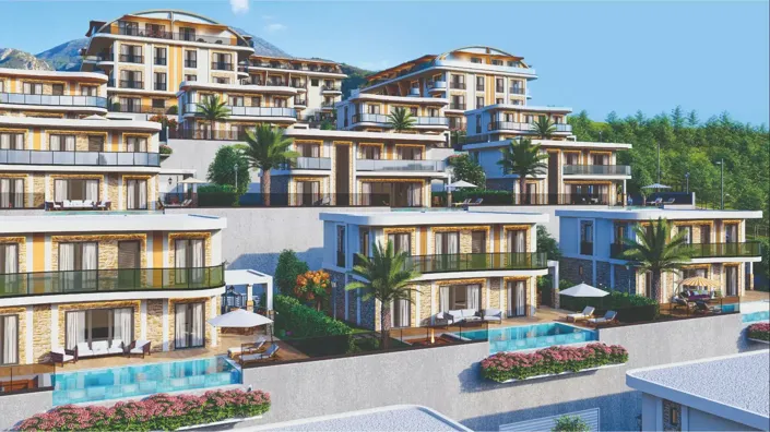 Image No.4-Propriété de 4 chambres à vendre à Alanya
