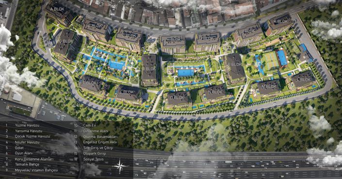 Image No.6-Propriété de 2 chambres à vendre à Istanbul