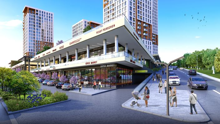 Image No.3-Propriété de 2 chambres à vendre à Istanbul