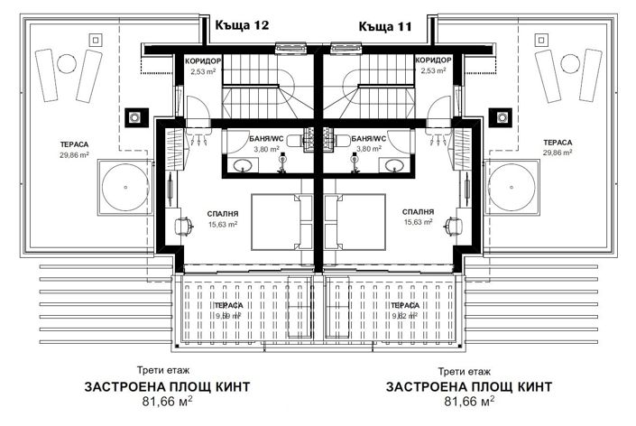 Image No.5-Propriété de 3 chambres à vendre à Chernomorets