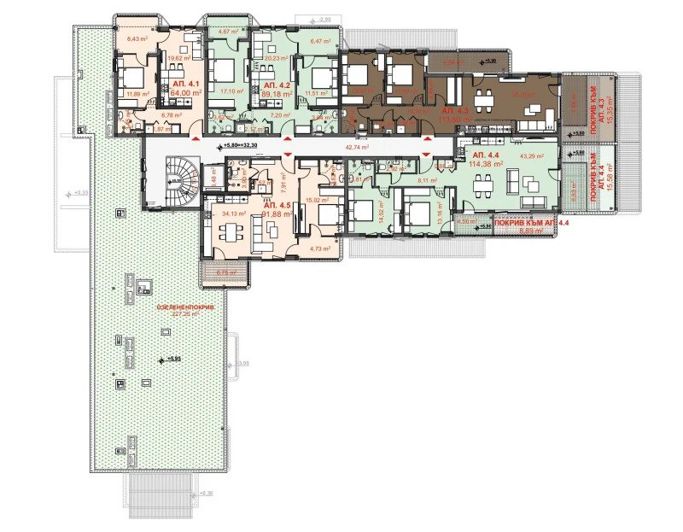 Image No.4-Propriété de 2 chambres à vendre à Chernomorets