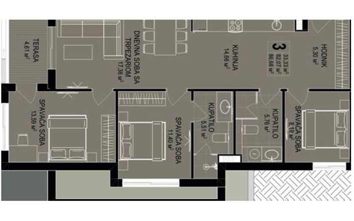 Image No.10-Propriété de 3 chambres à vendre à Budva