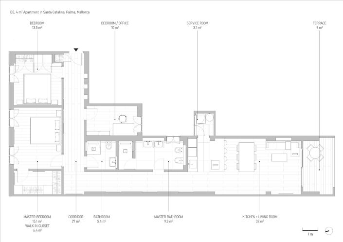 Image No.21-Appartement de 3 chambres à vendre à Palma de Mallorca