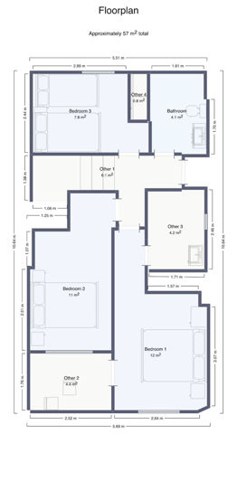 Image No.34-3 Bed Property for sale