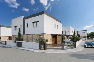 Semi Detached Villa For Sale  in  Geroskipou