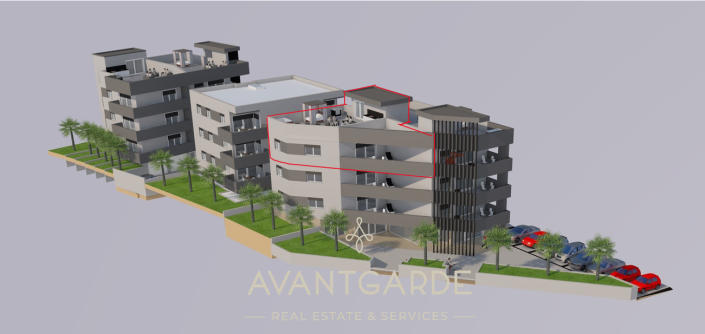 Image No.2-Penthouse de 2 chambres à vendre à Sukošan