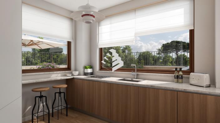 Image No.10-Jumelé de 2 chambres à vendre à Pomezia