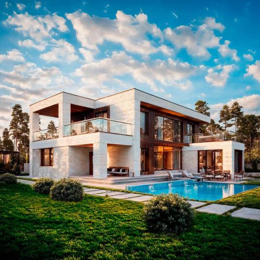 Image No.1-Villa de 3 chambres à vendre à Uzumlu
